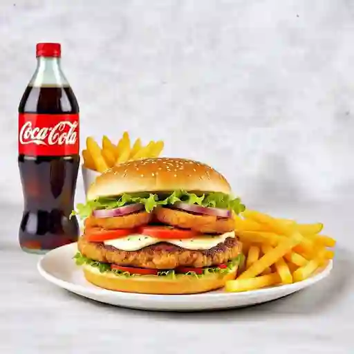 Combo Hamburguesa de Pollo