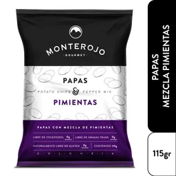 Monterojo Papas con Mezcla de Pimientas