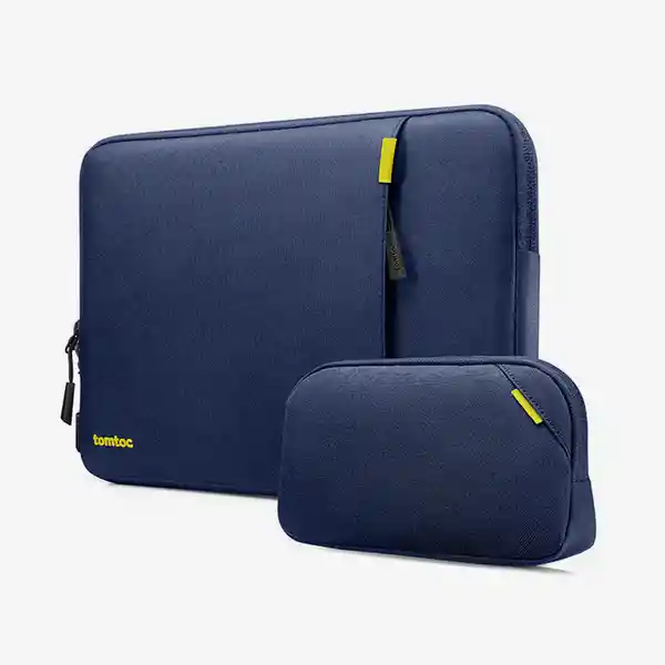 Tomtoc Set Laptop Cover Defender Azul 14''