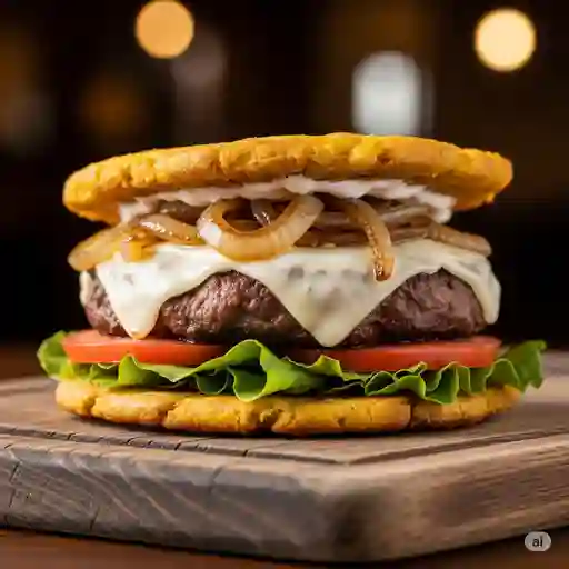 Hamburguesa patacón