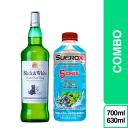 Combo Black & White 700 mL + Suerox Mora Azul