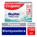 Crema Dental Colgate Max White Complete Clean 100ml x3und