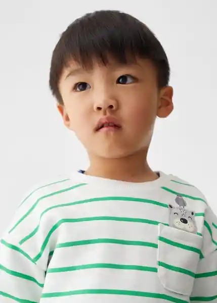 Buzo Sudadera Otter Offwhite Talla 72 Niños Mango