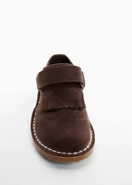 Zapatos Tomb Chocolate Talla 26 Niños Mango