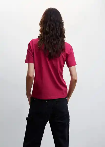 Camiseta Chalapi Fresa Talla 18 Mujer Mango