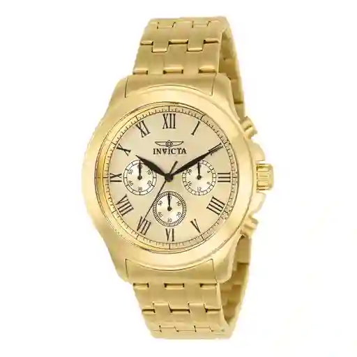 Invicta Reloj Hombre Oro Inv21658