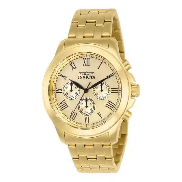 Invicta Reloj Hombre Oro Inv21658