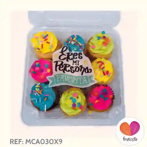 Minicupcakes X9 Ref MCA030X9