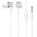 Xiaomi Audífonos Pistón Basic Original Manos Libres Blanco