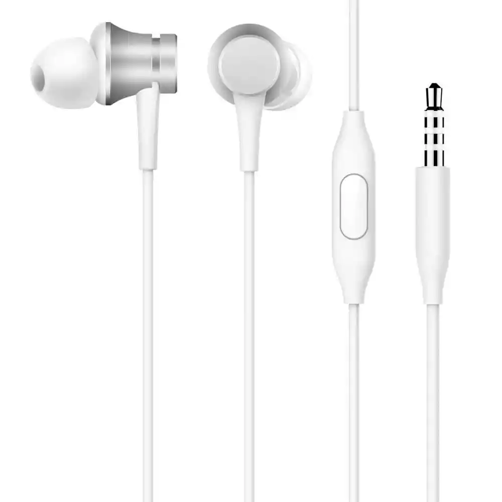 Xiaomi Audífonos Pistón Basic Original Manos Libres Blanco