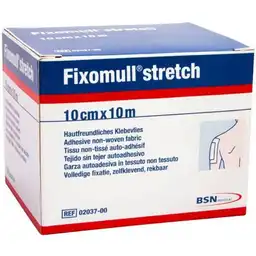 Fixomull Stretch Gasa Adhesiva Rollo 10 cm x 10 m REF 02037-00