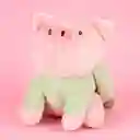 Peluche 12In Gigi Con Disfraz de Rana Mini Family Miniso
