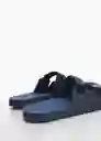 Chanclas Biorubne Navy Talla 43 Hombre Mango