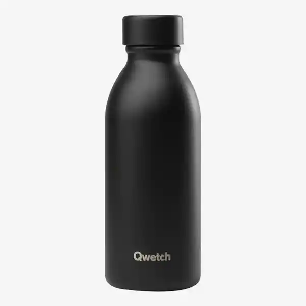 Qwetch Botella Isotérmica Icon Negro Mate 500 mL