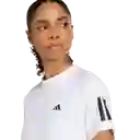 Adidas Camiseta Club Tee Para Tenis de Mujer Blanco Talla M