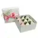 Caja 9 Fresas Rosadas