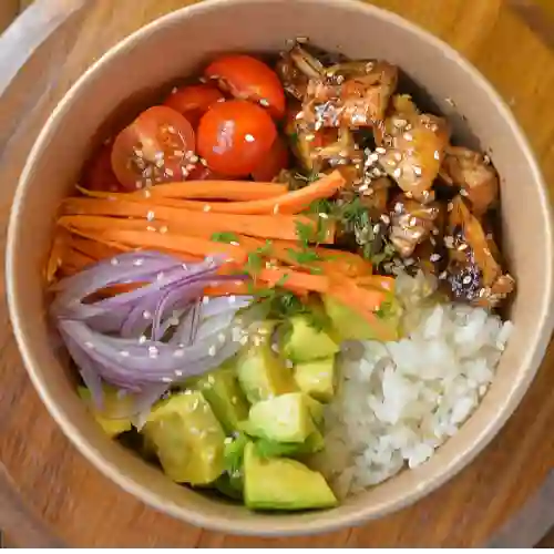 Bowl Teriyaki (res O Pollo)