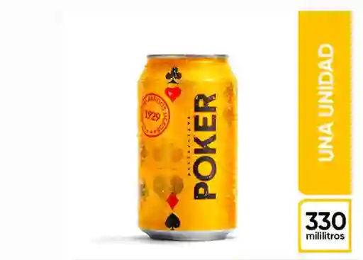 Cerveza Poker 330Ml