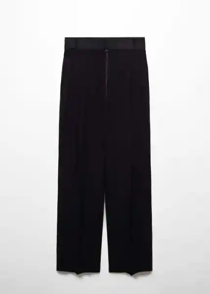 Pantalón Vbcandem Negro Talla 34 Mujer Mango