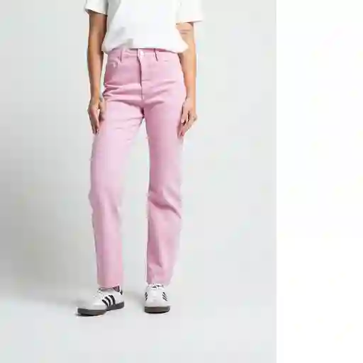 Pantalón Taylor Mujer Rosa Elixir Medio Talla 8 431f309 Naf Naf