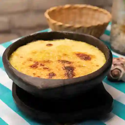 Cazuela marinera gratinada