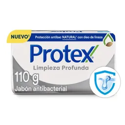 Jabón Antibacterial Protex Limpieza Profunda Barra 110 g