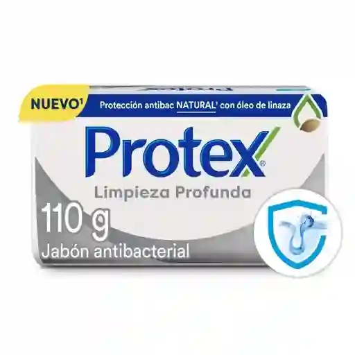 Jabón Antibacterial Protex Limpieza Profunda Barra 110 g