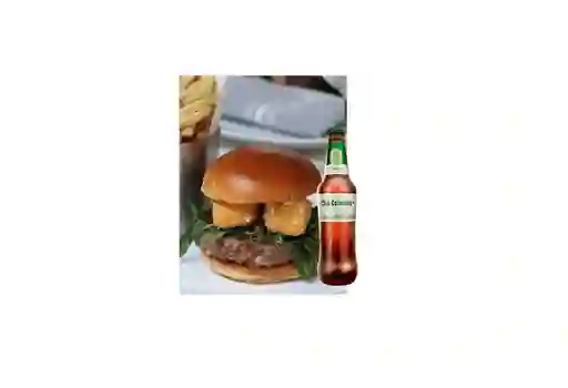 Combo Hamburguesa Brie Crocante + Club Colombia Trigo 