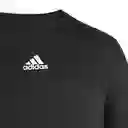 Adidas Camiseta Sm All Logo T Mujer Negro L