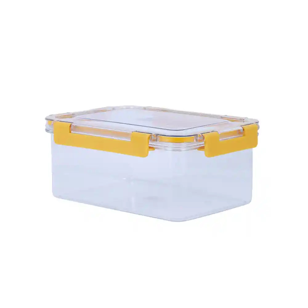 Contenedor de Alimentos Para Refrigerador Amarillo Miniso