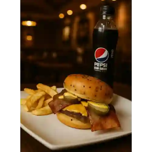 Combo Hamburguesa Americana