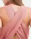 Camiseta Vest Crossback Rosa Libélula Medio Talla M Chevignon