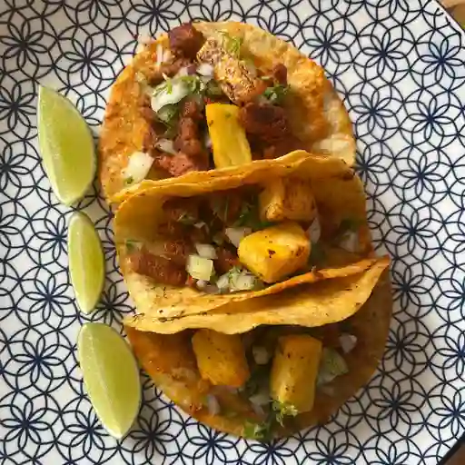 Tacos de pastor x5