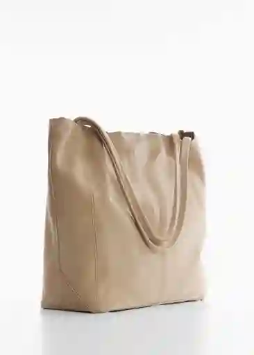 Bolso g Gideon Crudo Talla 99 Mujer Mango