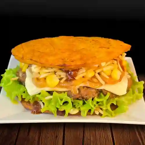 Hamburguesa de Patacon