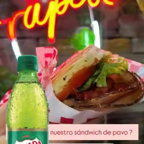 Sandwich Pavo Finas Hierbas + Canadadry