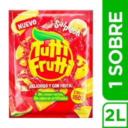 Tutti Frutti en Polvo Salpicón Sobre x 18 g