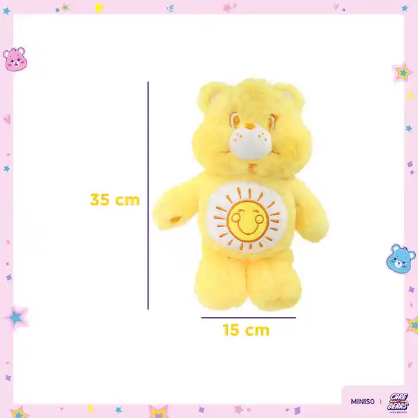 Peluche Serie Care Bears Amarillo Miniso