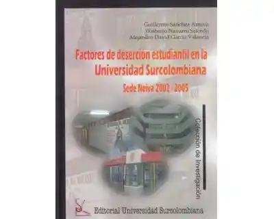 Factores de Deserción Estudiantil Universidad Surcolombiana