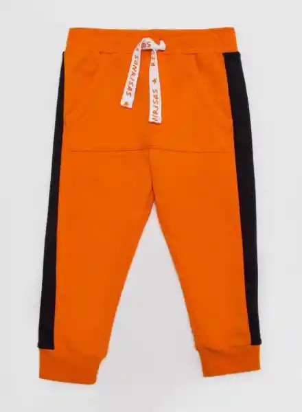 Pantalón Jogger bb Naranja People