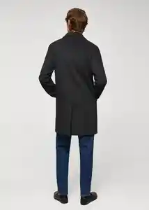 Abrigo Dalan Gris Talla XXL Hombre Mango