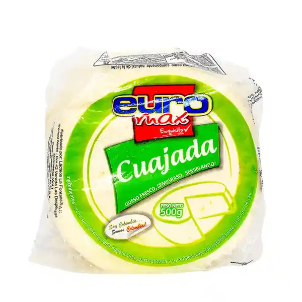 Cuajada Semigrasa Semiblanda Euromax