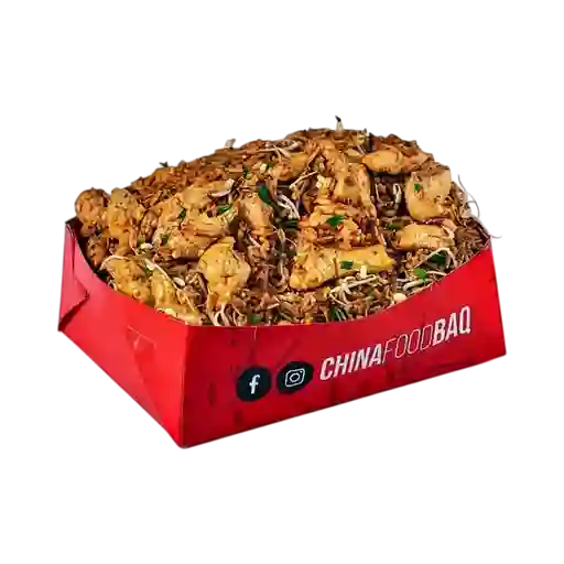 Medio Arroz Chino de Pollo