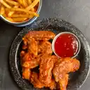 6 Alitas y Papitas
