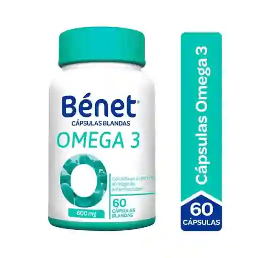 Benet omega 3 cápsulas ( 600 mg)