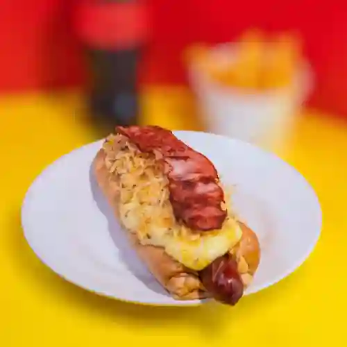 Súper Quesudo Suizo