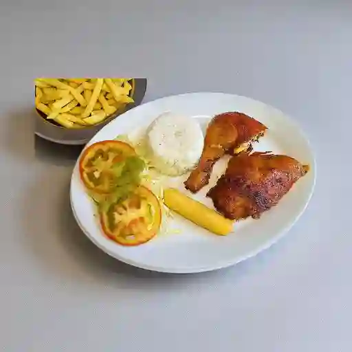 Bandeja con Pollo