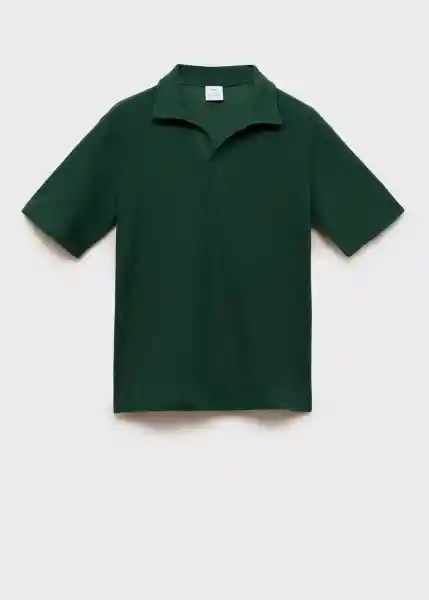 Camiseta Polo Xavi Botella Talla M Hombre Mango