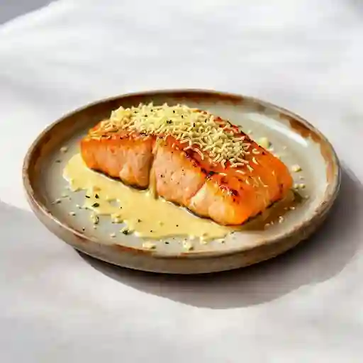 Salmon a la toscana