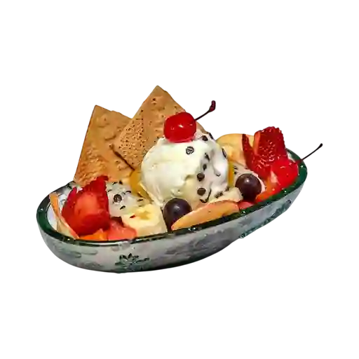 Ensalada Natural con Helado